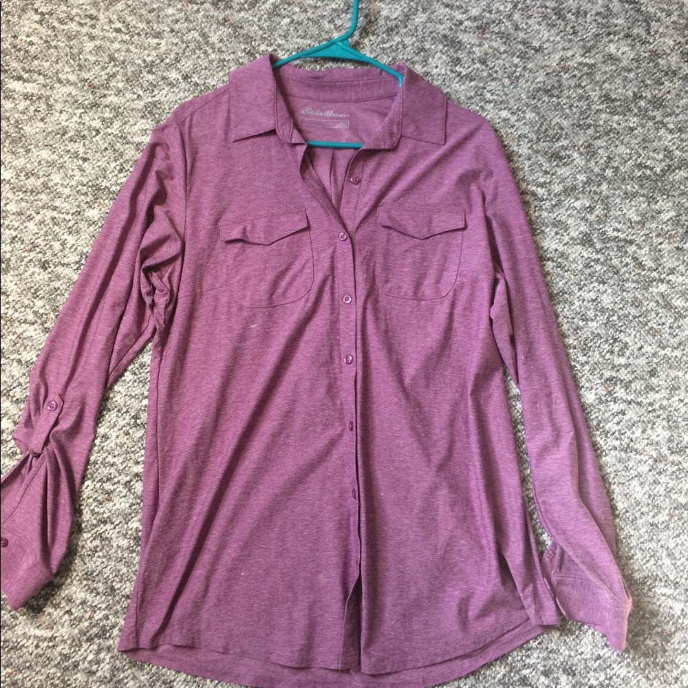 Eddie Bauer collared button down